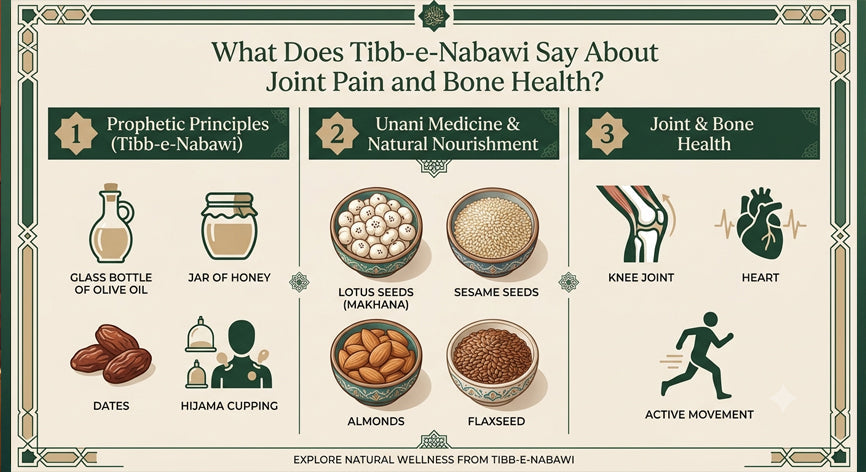 What Does Tibb-e-Nabawi Say About Joint Pain and Bone Health?