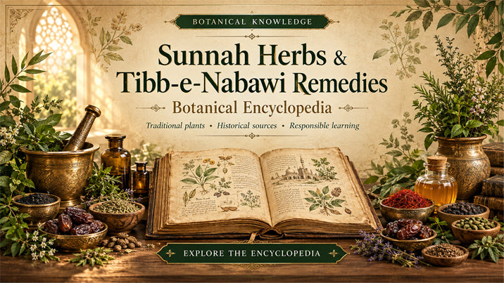 Sunnah Herbs & Tibb-e-Nabawi Remedies | Botanical Encyclopedia