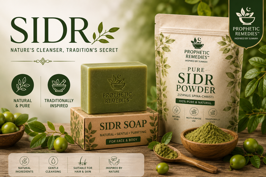 sidr powder and sidr soap for hair and body