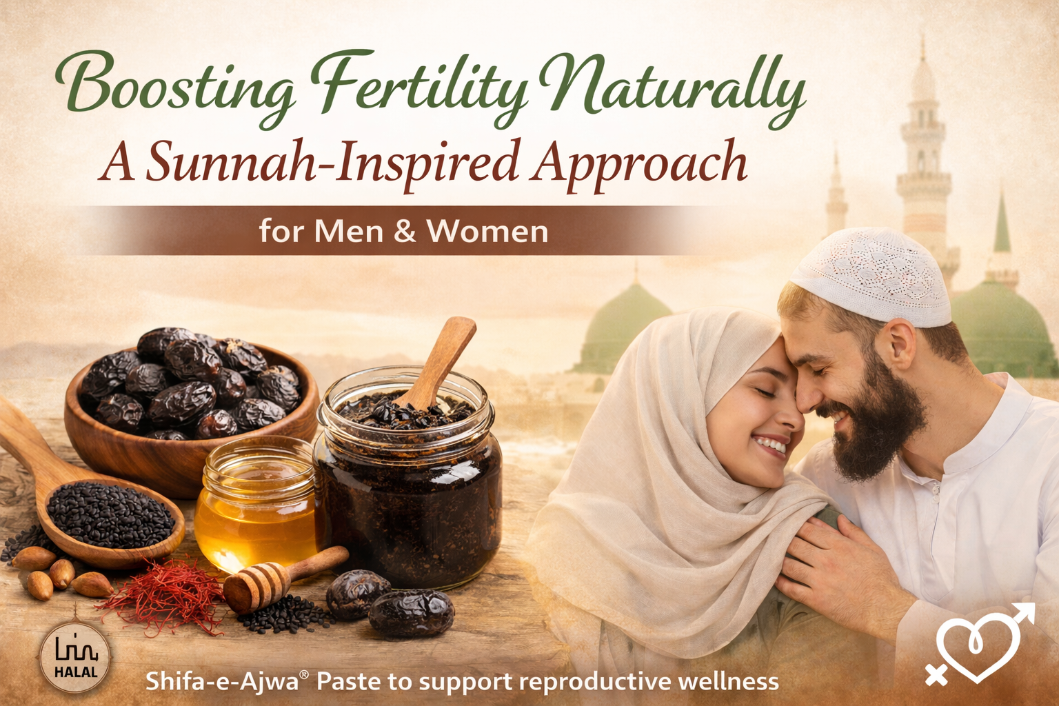 A Sunnah-Inspired Approach to Fertility & Reproductive Wellness shifa e ajwa paste