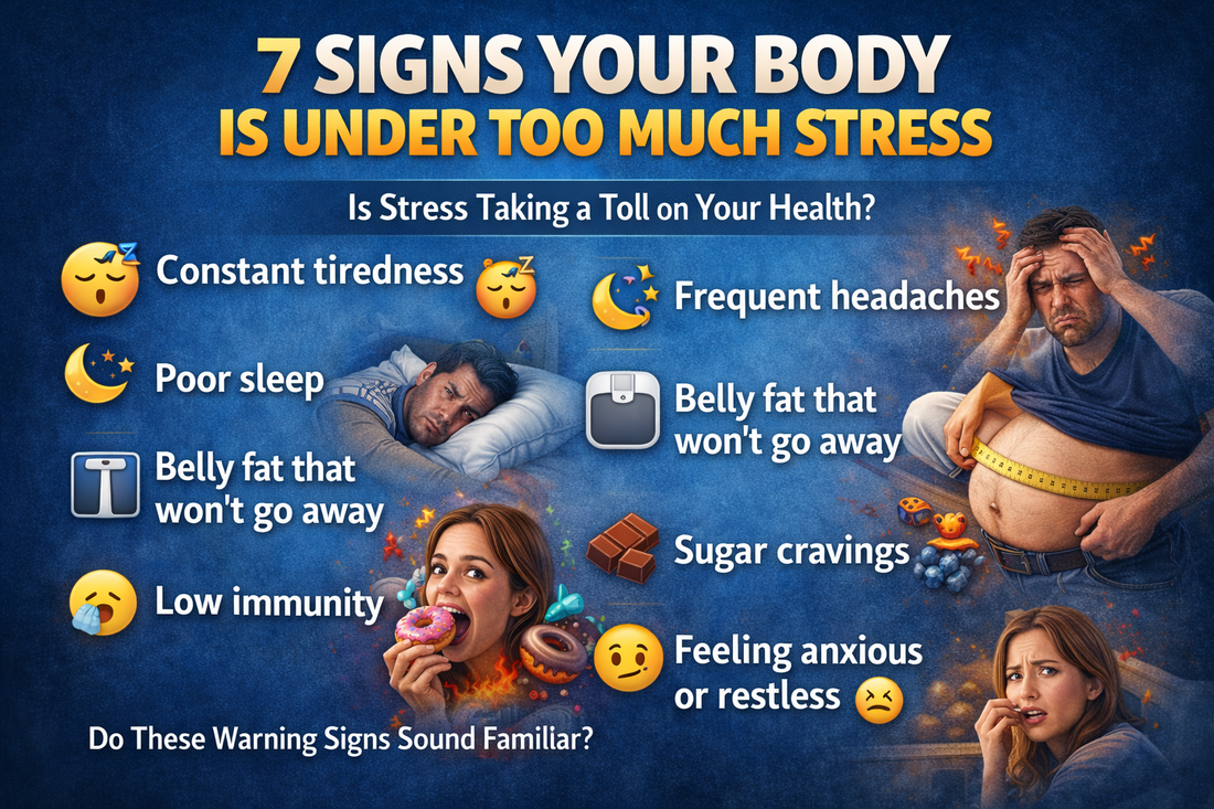 7 Warning Signs of Chronic Stress & How to Lower Cortisol Naturally
