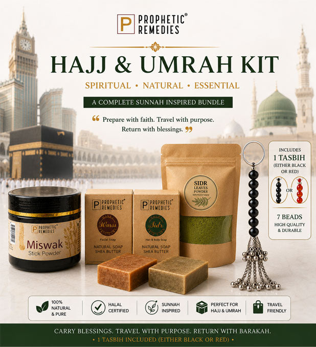 Hajj and Umrah Kit Online (Both For Males & Females) - Prophetic Remedies