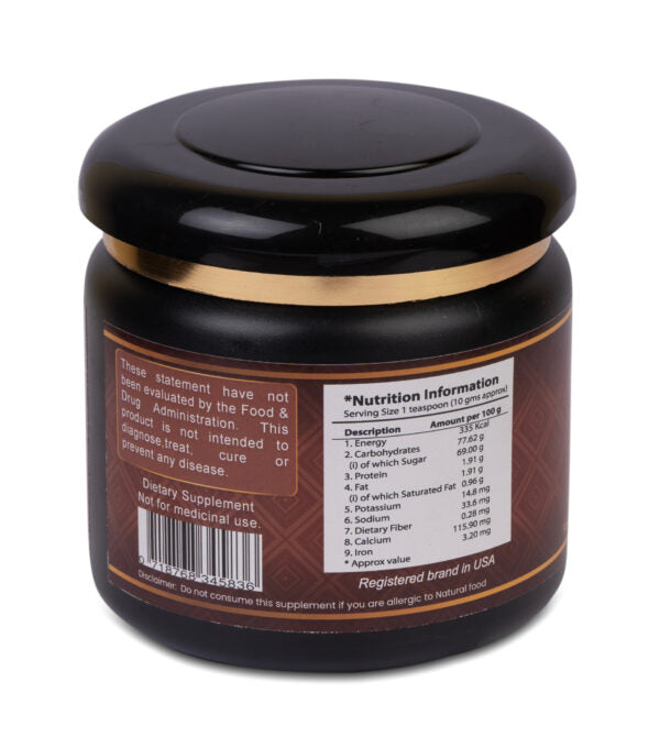 Shifa Ajwa® Paste – With Ajwa Dates, Ajwa Seeds, Black Seed, Honey & Saffron for Health & Wellness