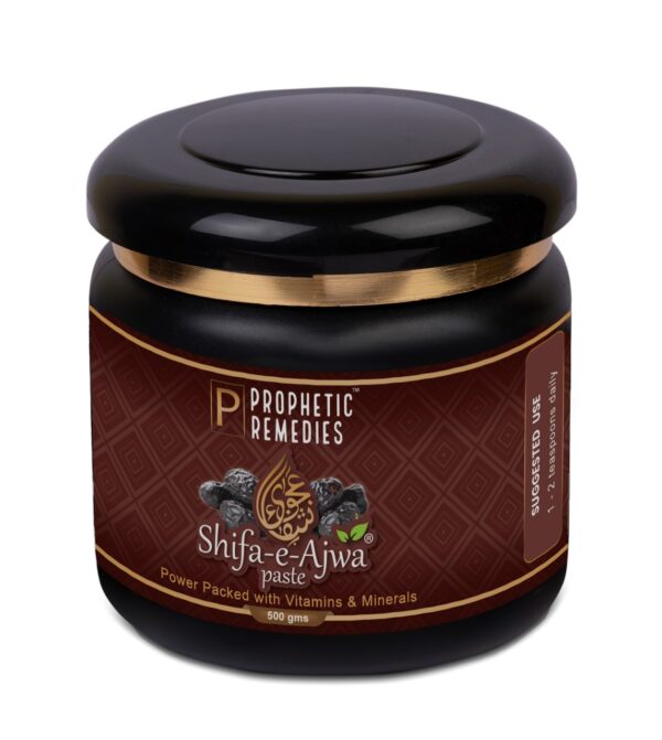 Shifa Ajwa® Paste – With Ajwa Dates, Ajwa Seeds, Black Seed, Honey & Saffron for Health & Wellness