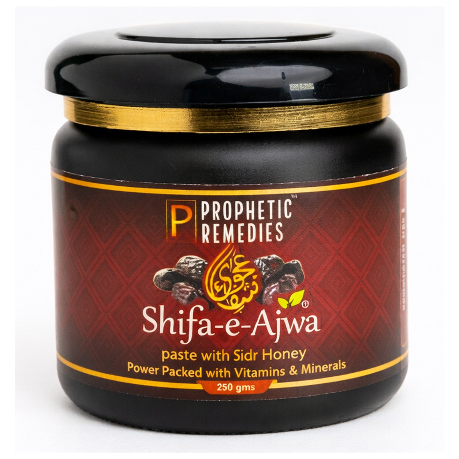 Shifa e Ajwa Paste – Madina Ajwa Dates & Black Seed | Prophetic Remedies