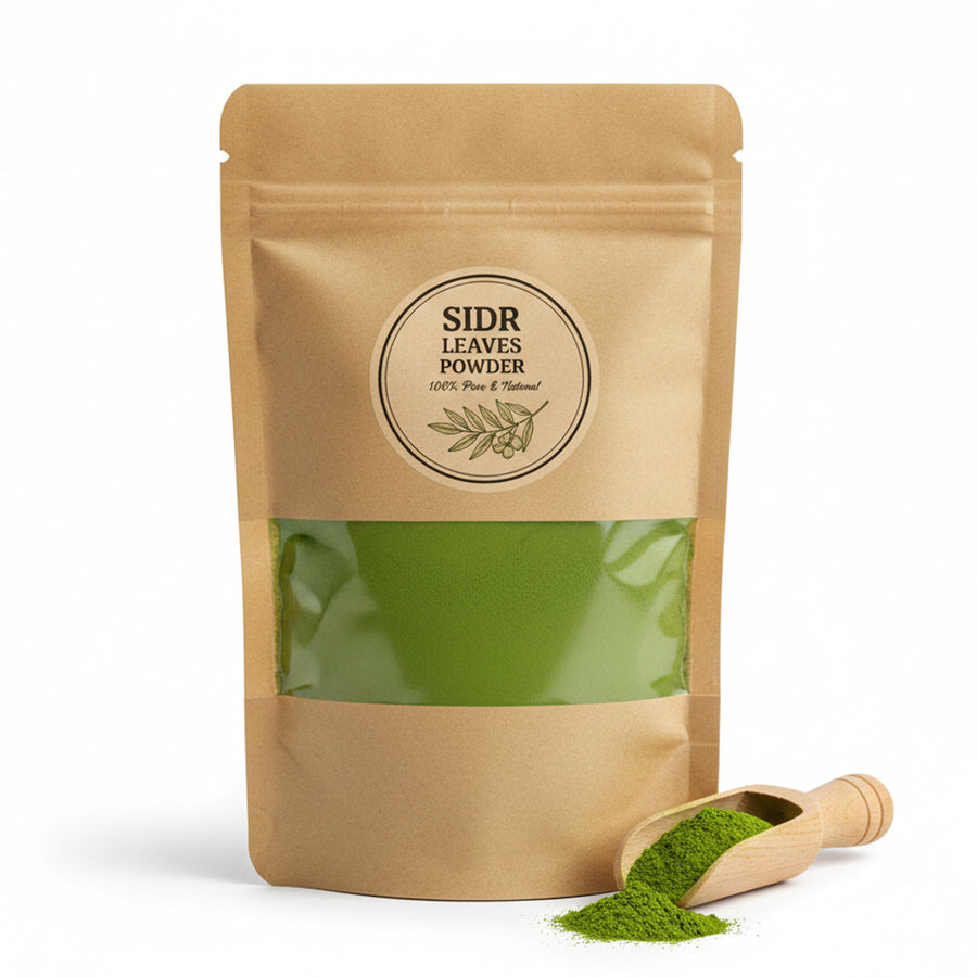 Pure Sidr Leaf Powder (Beri Patta) – Sunnah-Inspired Cleanser for Skin, Hair and Spiritual Care