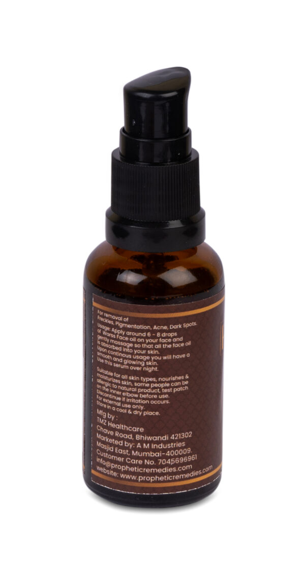 Warss® Skin Care Saffron Facial Oil with Olive Squalane for Glowing Skin 30ml - Prophetic Remedies